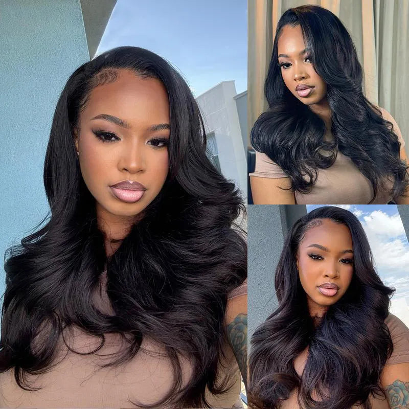 The Yaki Body Wave Half-Wig
